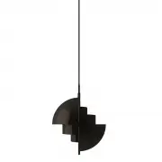Lampa Wisząca Multi-Lite 22,5 cm black brass Gubi