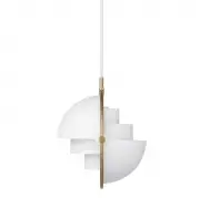 Lampa Wisząca Multi-Lite 22,5 cm white semi matt Gubi