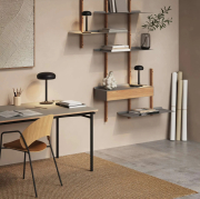 Lampa bezprzewodowa Emendo czarna Please Wait to be Seated