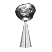 Lampa bezprzewodowa Melt srebrna Tom Dixon