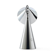 Lampa bezprzewodowa Pose srebrna Tom Dixon