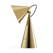 Lampa bezprzewodowa Pose złota Tom Dixon