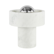 Lampa bezprzewodowa Stone srebrna Tom Dixon