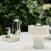 Lampa bezprzewodowa Stone srebrna Tom Dixon