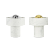 Lampa bezprzewodowa Stone srebrna Tom Dixon