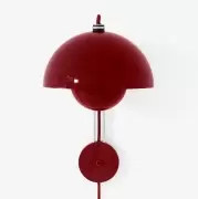 Lampa Ścienna Flowerpot VP8 Vermilion Red Andtradition