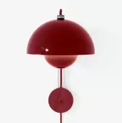 Lampa Ścienna Flowerpot VP8 Vermilion Red Andtradition
