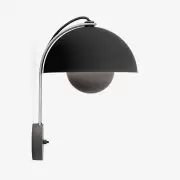 Lampa Ścienna Flowerpot VP8 Matt Black Andtradition
