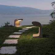 Lampa ogrodowa Borne Beton Grande Nemo