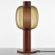 Lampa podłogowa Bonbori 80 cm cm przydymiony brąz Brokis