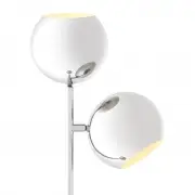 Lampa podłogowa Compton nickel Eichholtz