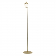 Lampa podłogowa Contina mosiężna