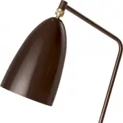 Lampa podłogowa Grashoppa orzechowa połysk Gubi