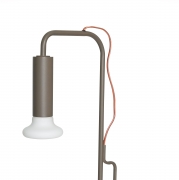 Lampa podłogowa Ido brązowa HUbsch