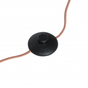 Lampa podłogowa Ido brązowa HUbsch