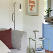 Lampa podłogowa Ido brązowa HUbsch