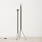 Lampa podłogowa Luminator antracytowa Flos