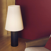 Lampa podłogowa Marga brązowa Kave Home