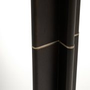 Lampa podłogowa Niani drewno kauczukowe brązowe Kave home