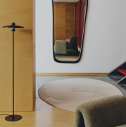 Lampa podłogowa Nuvira czarna Kave Home