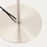 Lampa podłogowa Nuvira srebrna Kave Home