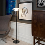 Lampa podłogowa PH 3 czarna metalizowana Louis Poulsen