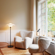 Lampa podłogowa PH 80 ze ściemniaczem czarna Louis Poulsen