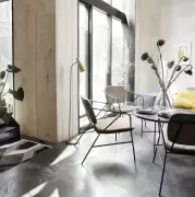 Lampa podłogowa Precise mosiężna House Doctor