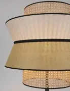 Lampa podłogowa Singapour Honey-sand Market Set