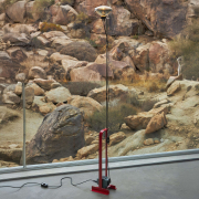 Lampa podłogowa Toio Led czerwona Flos