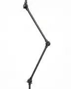 Lampa podłogowa Xavi czarna White Label Living
