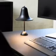 Lampa przenośna Pantop czarna Verpan