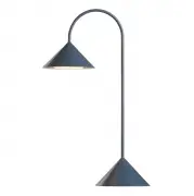 Lampa przenośna Grasp 47 cm matowa niebieska Frandsen