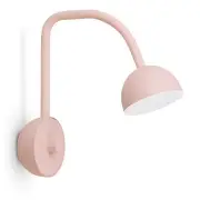 Lampa ścienna Blush różowa Northern