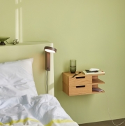 Lampa ścienna Crea brązowa Hubsch