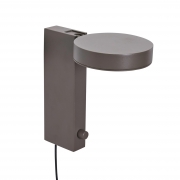 Lampa ścienna Crea brązowa Hubsch