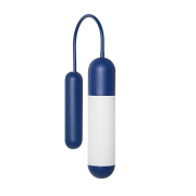 Lampa ścienna Funsui granatowa Ummo