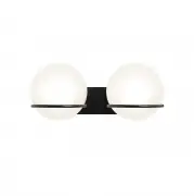 Lampa ścienna Le Sfere Model 238-2 czarna Astep