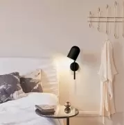 Lampa ścienna Luceo czarna AYTM
