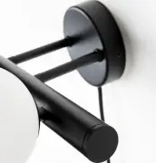 Lampa ścienna Monica szkło opalizowane White Label Living