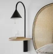 Lampa ścienna Ozz S z półką Miniforms
