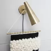 Lampa ścienna Precise mosiężna House Doctor