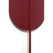 Lampa ścienna Rokke burgundowa Ummo