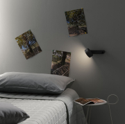 Lampa ścienna Toggle antracytowa Martinelli Luce