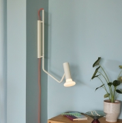 Lampa ścienna Wally piaskowa Hubsch