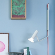 Lampa ścienna Wally piaskowa Hubsch