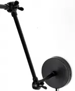 Lampa ścienna Xavi czarna White Label Living
