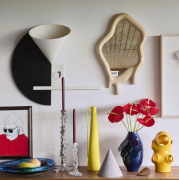 Lampa stołowa Bull pomarańczowa Pols Potten