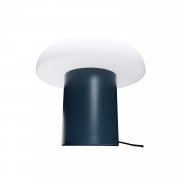 Lampa stołowa Ateliers ciemnoniebieska HUbsch