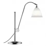 Lampa stołowa Bestlite BL1 stal chromowana porcelana Gubi